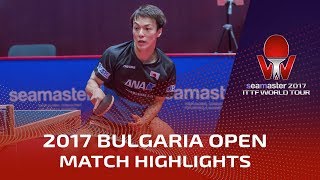 2017 Bulgaria Open Highlights: Maharu Yoshimura vs Kenji Matsudaira (R16)