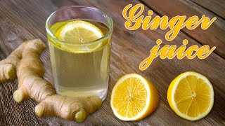 Boost Your Immune System With This Delicious 4-ingredient Ginger Juice Recipe!