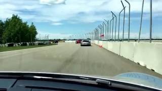 2017 Porsche 911 - one lap of Castrol Raceway, Edmonton, AB