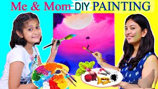 Me & Mom DIY Painting - Making Colours at Home | #Ad #DaagGharPeRahenge #MyMissAnand