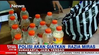 Polisi Gerebek Penjual Miras di Surakarta, Jateng - iNews Sore 03/03