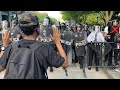 Police brutality demonstrations erupt again in DC Saturday evening after death of George Floyd