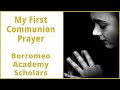 My First Communion Prayer at St. Charles Borromeo Parish in Kansas City, MO