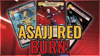 WIN GAMES FAST WITH ASAJJ RED! | Star Wars Unlimited Asajj Deck Tech