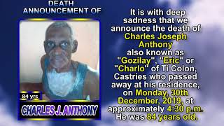 Charles Joseph Anthony SHORT 1