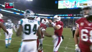 David Johnson Punches It In for Powerful 1-Yard TD! | Cardinals vs. Panthers | NFL