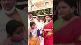 Rajendra Prasad Daughter Tirumala Visit With Family