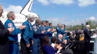 NASA Transfers Space Shuttle to NASM