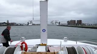 正點旅遊：河輪離開阿姆斯特丹 River Cruise Sail away from Amsterdam。