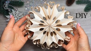 Снежинки из бумаги | 3 способа | Как сделать снежинку | 3D PAPER