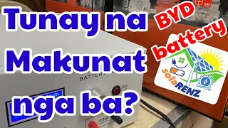 TUNAY na MAKUNAT? | Anu ang ACTUAL CAPACITY ng New version of BYD batteries, 24Volts?