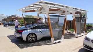 BMW Designworks Solar Carport and BMW i Wallbox Pro