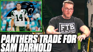 Pat McAfee Reacts To Sam Darnold Being Traded To The Carolina Panthers