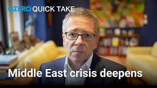 Israel-Hamas war set to expand & directly involve US | Ian Bremmer | Quick Take