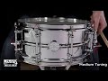 Dunnett Classic 14x6.5 Model 2N Chrome Over Brass Beaded Snare Drum (65142N-COB)