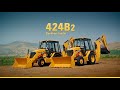 cat 424b2 backhoe loader made for you.