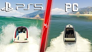 GTA 5 Next Gen Remastered PS5 VS PC - Direct Comparison! Attention to Detail & Graphics! ULTRA 4K
