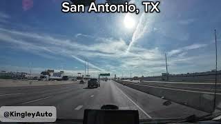 San Antonio Texas 4K Street Drive And Highway i-410 #4kdrive