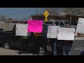 Homeless veteran campus groundbreaking in southeast Albuquerque met with protest