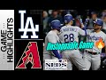 Arizona Diamondbacks vs Los Angeles Dodgers NLDS Game Highlights (10/7/23) | MLB Postseason 2023