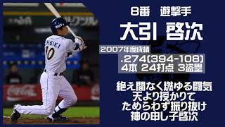 【応援歌】オリックスバファローズ2007年1-9+α