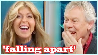 Kate Garraway halts Good Morning Britain chat as she says Martin Clunes is 'falling apart'