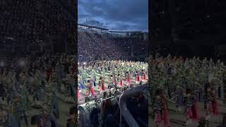 Royal Military Tattoo 2024, Edinburgh Castle, Scotland.