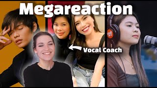 Filipino Singers Vocal Coach REACTION MEGACOMPILATION (Arthur Nery, Lyca Gairanod, Katrina Velarde)
