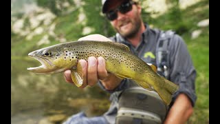 Pêche de la truite à la mouche dans les lacs de montagne - JMC Fly fishing