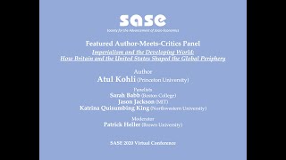 SASE 2020 Featured Panel: Author Meets Critics, \