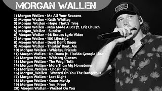 New Morgan Wallen Greatest Hits Full Album | Best Of Playlist 2023 (Top 20 Hits Song) 🎧🎧