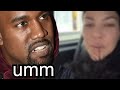 Kourtney Kardashian SHADES Kanye West!!? (umm)