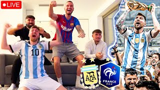 MESSI IST WELTMEISTER - LIVE REAKTION | Argentinien vs. Frankreich WM FINALE 🇦🇷🇫🇷🏆 | ViscaBarca