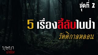 5 เรื่องลี้ลับในป่า รติกาลหลอน ชุดที่ 2  🎧📖 [บุษบาเล่าเรื่อง]