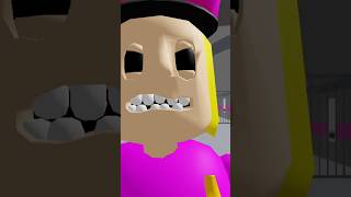 roblox - Police Girl Prison Run All Characters Jumpscares #shorts #jumpscare #roblox