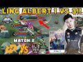 Akhirnya Liat ALBERT Pake LING Lagi di MPL!! - RRQ vs AE Match 2 | MPL Season 9