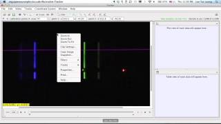 Spectrocopy with Tracker