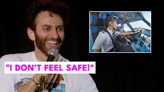 Only Women Should Be Airplane Pilots | Gianmarco Soresi | Stand Up Comedy Crowd Work