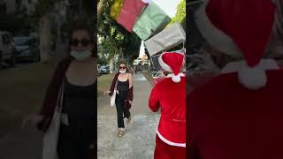 Falling BOXES Funny 😂 Christmas Santa EDITION! #shorts