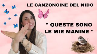 CANZONI PER BAMBINI: QUESTE SONO LE MIE MANINE