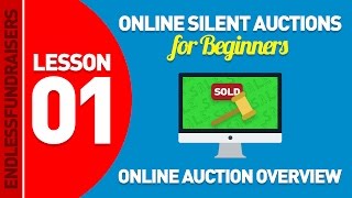How To Run Online Silent Auction for Beginners - Overview