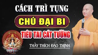 Thầy Giảng Giải Cách Tụng CHÚ ĐẠI BI Tiêu Trừ Ma Lực Để Tâm Bình An (Rất Quan Trọng)