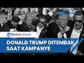 Detik-detik Mencekam Donald Trump Ditembak saat Kampanye, Wajah Berdarah-darah & Warga Ketakutan