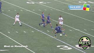 MPTS Sports, West vs. Monadnock, Boys Soccer, 10/6/23