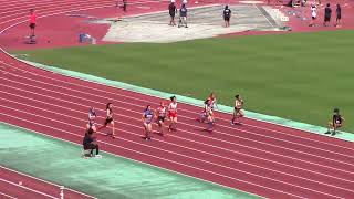 2022年　埼玉県　U18 女子100ｍ決勝