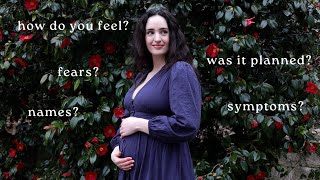 Pregnancy Q\u0026A 👼🏻 first trimester, symptoms, baby names, mental health