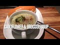 How to do a easy broccoli and cauliflower soup