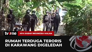 Densus 88 Geledah Rumah Kontrakan Terduga Teroris di Karawang | AKIM tvOne