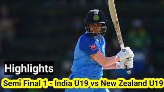 India U19 Women vs New Zealand U19 Women Highlights | u19 women's world cup 2023 highlights