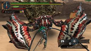 [MHFU/MHP2G] - Daimyo Hermitaur Trainingschool /LS/ 0:45